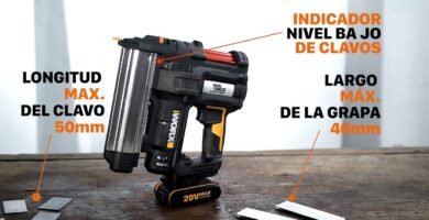 Clavadora worx batería