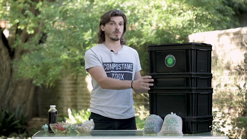 Compostador madera