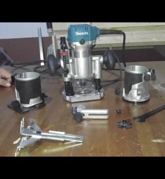 Fresadora para madera makita
