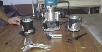 Fresadora para madera makita