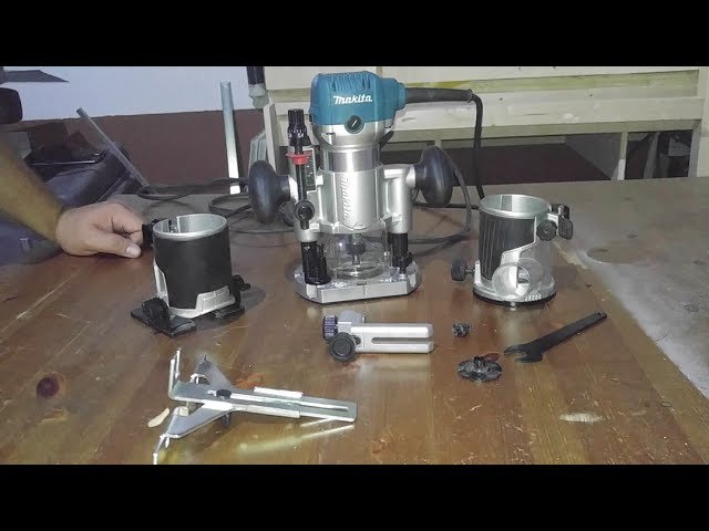 Fresadora para madera makita