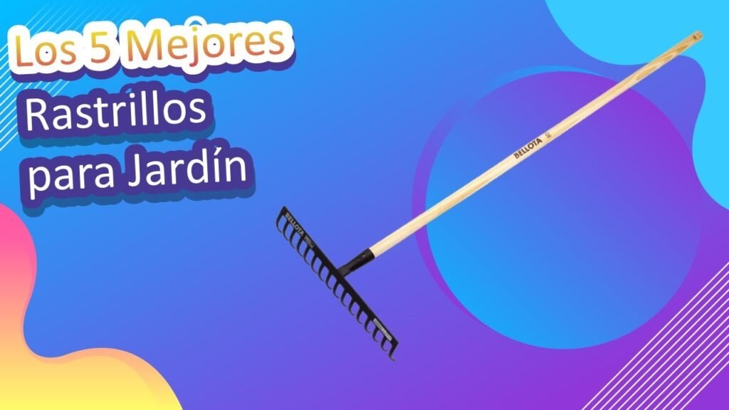 Rastrillos para jardinería