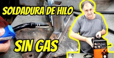 Soldadora mig sin gas