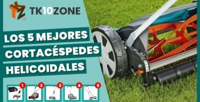 Cortacéspedes helicoidales