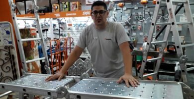 Escalera de aluminio Klink