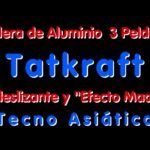 Escalera de aluminio Tatkraft