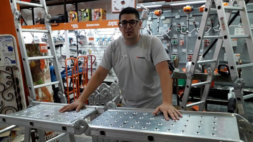 Escalera de aluminio packer PRO