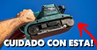 Lijadoras eléctricas de banda