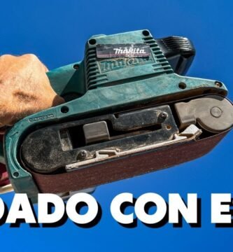 Lijadoras eléctricas madera de banda