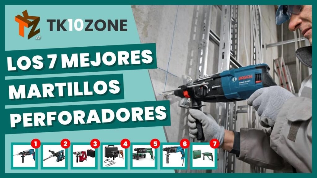 Martillo perforador 19.2 voltios y más