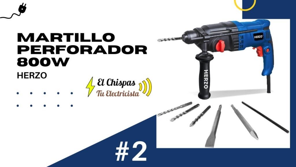 Martillo perforador HERZO