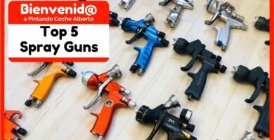 Pistola de pintura profesional