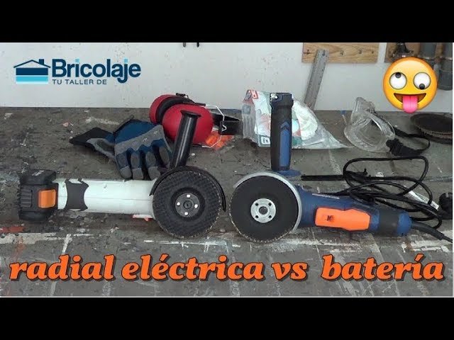 Radial eléctrica con cable
