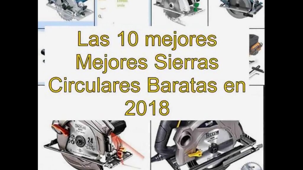 Sierras circulares baratas