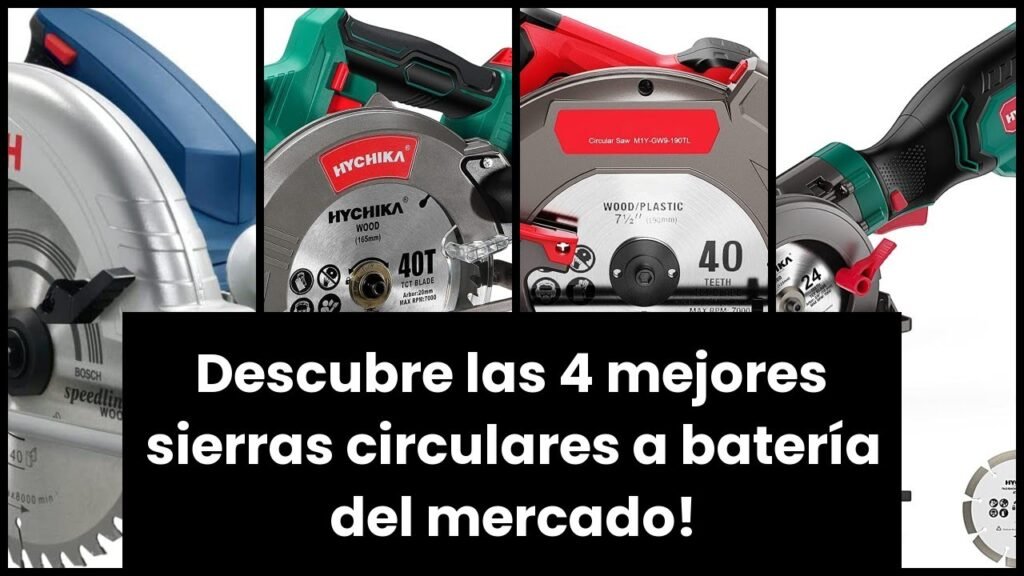 sierras circulares a batería greenword