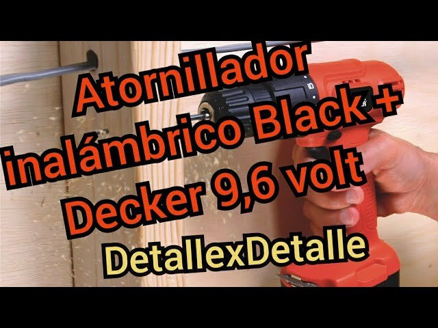 taladro Hasta 9.6 voltios