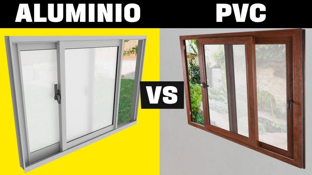 ¿Qué es mejor el aluminio o el PVC?