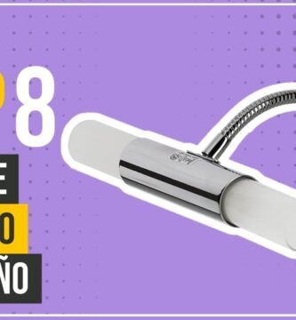 ¿Qué es un aplique de espejo para baño con pinza?