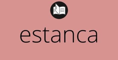 ¿Qué significa estanca?