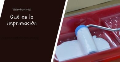 ¿Qué es la imprimación?