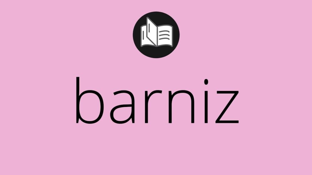 ¿Qué es un barniz?