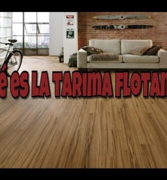 ¿Qué es la tarima flotante?