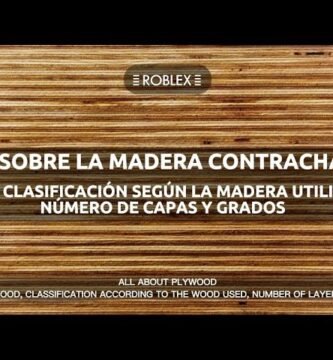 ¿Qué es la madera contrachapada?
