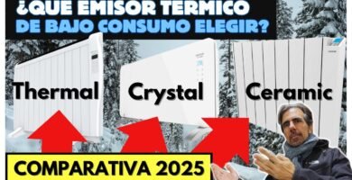 ¿Qué es mejor un emisor térmico fluido o cerámico?