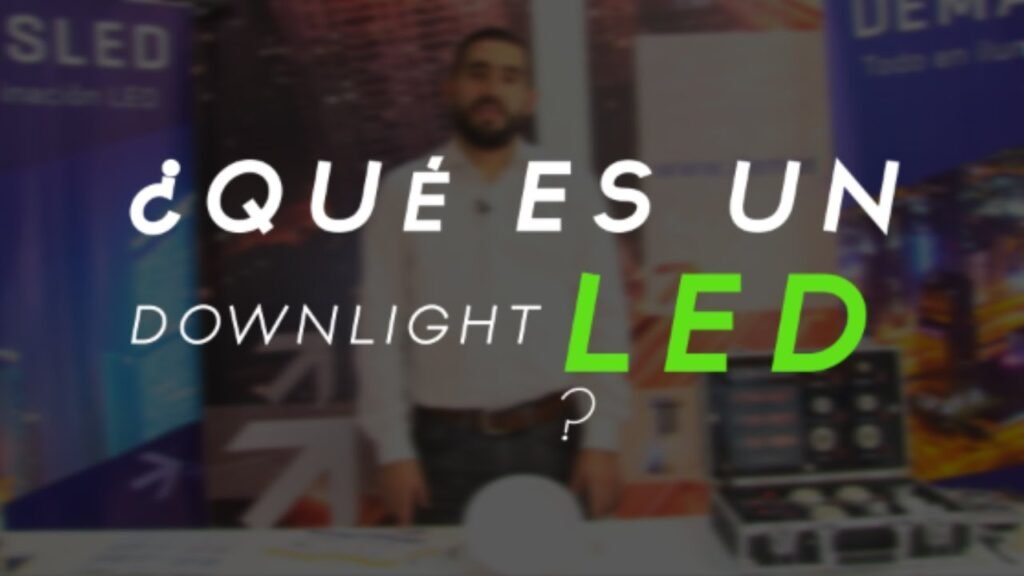 ¿Qué es un downlight?