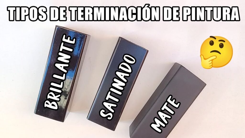 ¿Qué es la pintura satinada?