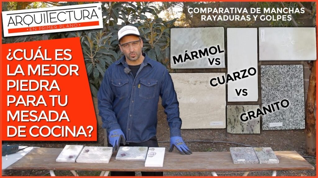 ¿Qué es mejor granito o mármol?