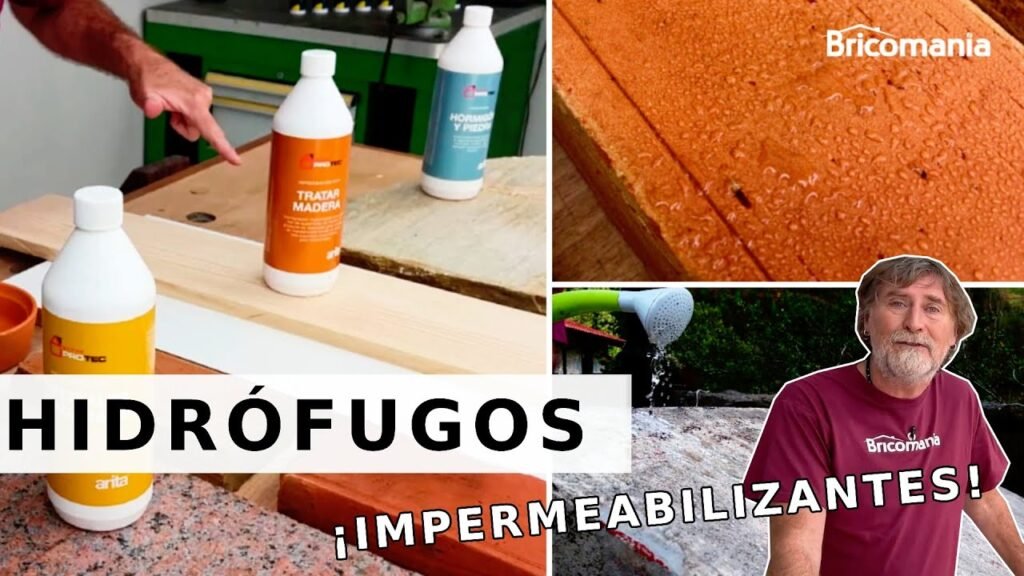 ¿Qué es un producto hidrófugo?