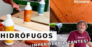 ¿Qué es un producto hidrófugo?