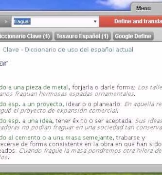 ¿Qué significa fraguar?