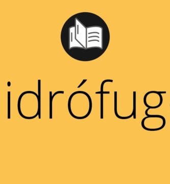 ¿Qué significa hidrofugado?