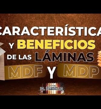 ¿Qué es la madera MDF?