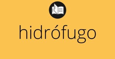 ¿Qué significa hidrófugo?