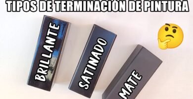 ¿Qué es la pintura satinado?