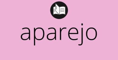 ¿Qué es un aparejo?