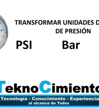 ¿Qué es un bar de presión?
