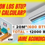 ¿Qué significa BTU en aires acondicionados?
