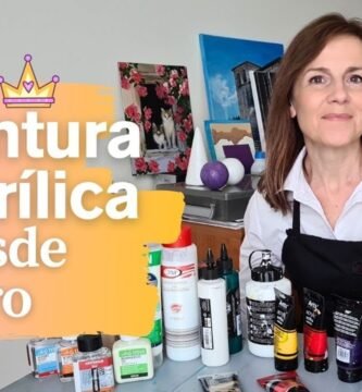 ¿Qué es el acrílico pintura?