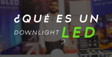 ¿Qué es un downlight?