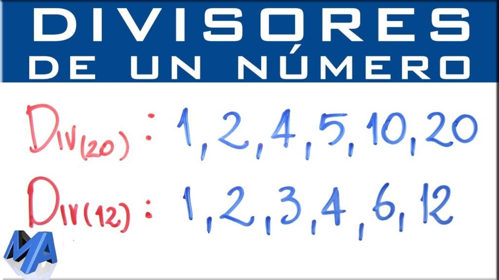 ¿Qué son los divisores?