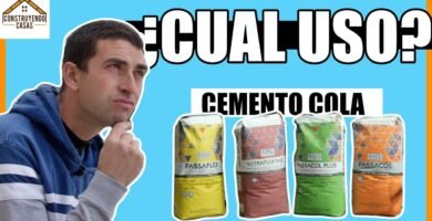 ¿Qué es el cemento cola?