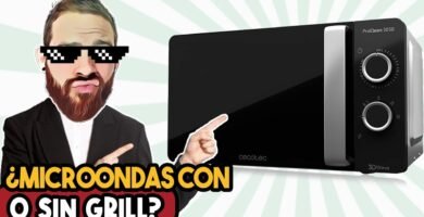 ¿Qué es el grill del microondas?