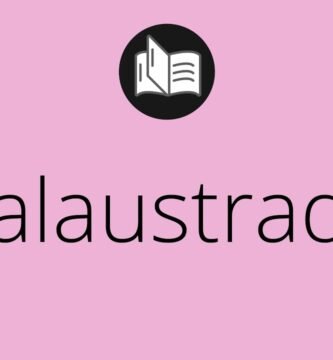 ¿Qué es una balaustrada?